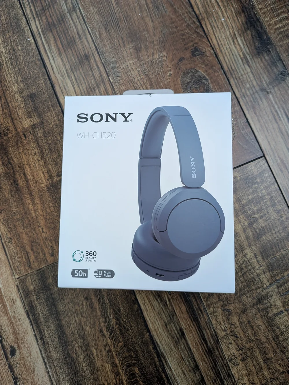 Sony WH-CH520 Wireless Headphones - Blue